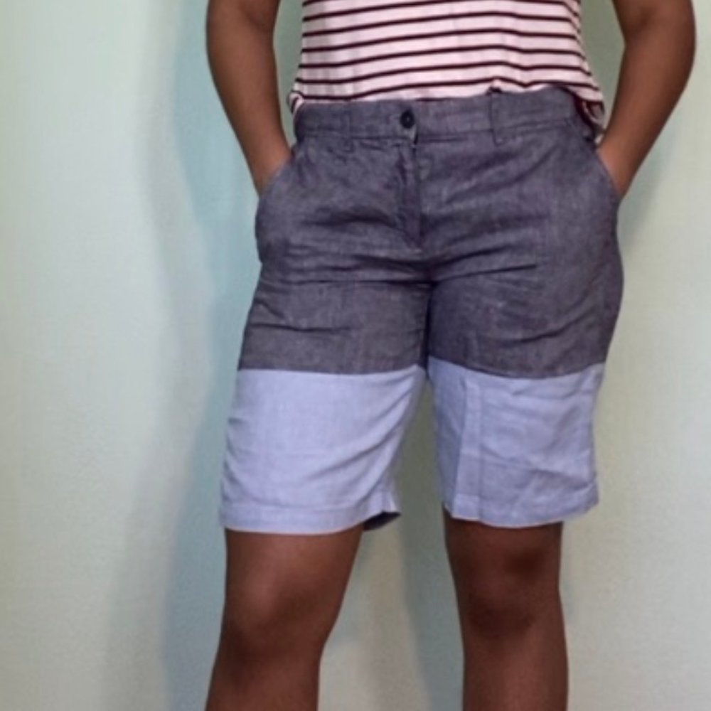 Color Block Shorts